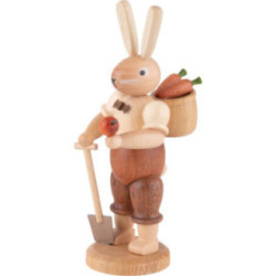 Easter Bunny Gardener - 11 cm / 4 inch