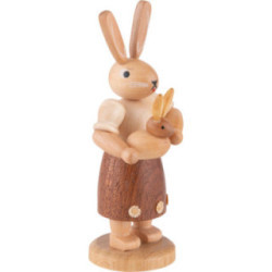 Hasenmutter mit Kind - 11 cm