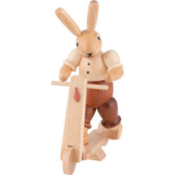 Bunny with Scooter - 11 cm / 4 inch