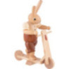 Hase auf Roller - 11 cm