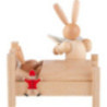 Bunny Mom Tells Good Night Stories - 9 cm / 3.5 inch