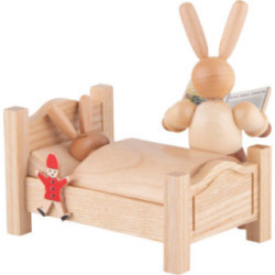 Bunny Mom Tells Good Night Stories - 9 cm / 3.5 inch