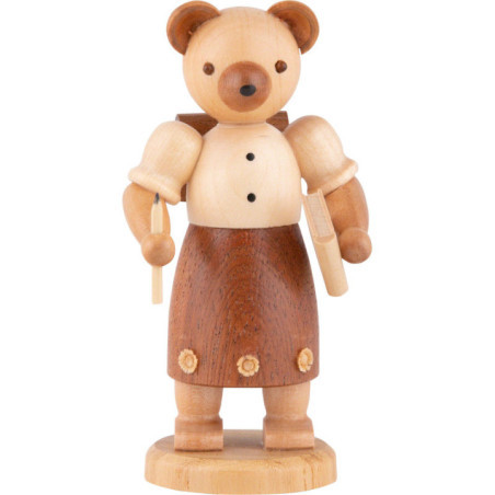 Bear School Girl - 10 cm / 4 inch