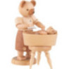 Bear Mother with Child - 10 cm / 4 inch