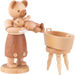 Bear Mother with Child - 10 cm / 4 inch