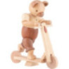 Bär auf Roller - 10 cm