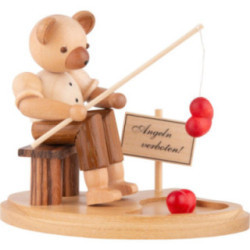 Bear Fisherman - 10 cm / 4 inch