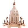 Lighted House Church of Our Lady Dresden - 24x21x28 cm / 9.4x8.3x11 inch