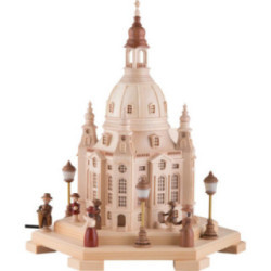 Lichterhaus Frauenkirche Dresden - 24x21x28 cm