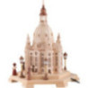 Lighted House Church of Our Lady Dresden - 24x21x28 cm / 9.4x8.3x11 inch