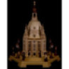 Lighted House Church of Our Lady Dresden - 24x21x28 cm / 9.4x8.3x11 inch