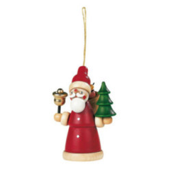Christbaumschmuck Weihnachtsmann - 8 cm