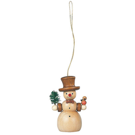 Tree Ornament - Snowman - 8 cm / 3 inch