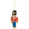Christbaumschmuck Nussknacker Wachsoldat farbig - 8 cm