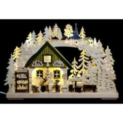 3D Double Arch - Candle Arch Workshop - 43x30x7 cm / 17x11x3 inch