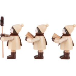 Thiel-Figur Kurrendefiguren - natur - 3-teilig - 7,5 cm