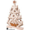 Light Triangle - Fir Tree with Stars - 32x44 cm / 12.6x17.3 inch