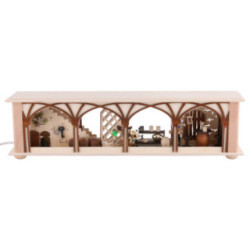 Illuminated Stand Wine Cellar for Candle Arches - 50x12x10 cm / 20x5x4 inch
