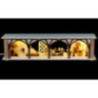 Illuminated Stand Wine Cellar for Candle Arches - 50x12x10 cm / 20x5x4 inch