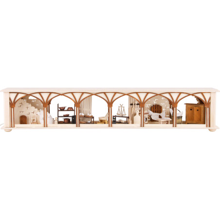 Illuminated Stand for Candle Arches Cellar - 80x15 cm / 31.5x5.9 inch