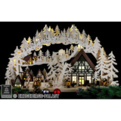 Candle Arch - Little Village - 72x43 cm / 28.3x17 inch