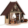Lighted House - Christmas Parlor - 17 cm / 6.7 inch