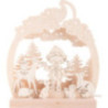 Romantic Lamp - Sandman in the Forest - 24x28 cm / 9.4x11 inch