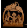 Romantic Lamp - Sandman in the Forest - 24x28 cm / 9.4x11 inch