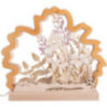 Romantic Lamp - Flower Meadow - 27x23 cm / 10.6x9.1 inch