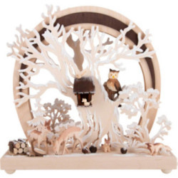 Romantic Lamp - Forest Animals - 30x28 cm / 11.8x11 inch