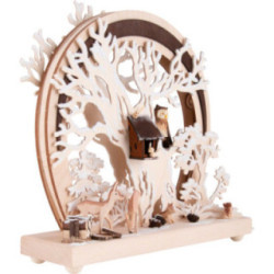 Romantic Lamp - Forest Animals - 30x28 cm / 11.8x11 inch