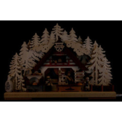 3D-Schwibbogen Weihnachtsbackstube - 44x29x7 cm