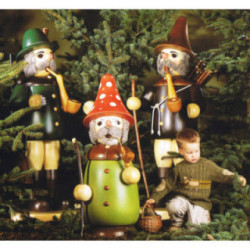 Räuchermännchen Holzsammler - 155 cm