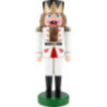 Nussknacker König weiß - 75 cm