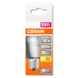 LED Drop Lamp Frosted - E27 Socket - 230V/5.5W