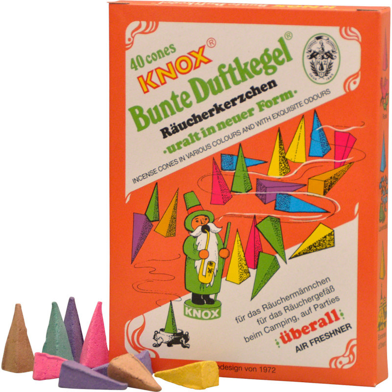 Knox Incense Cones - Vintage GDR