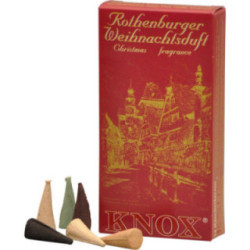 Knox Incense Cones - Rothenburg Christmas Fragrance Mix
