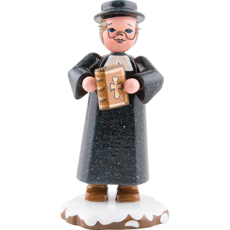 Winterkinder "Herr Pfarrer" - 8 cm