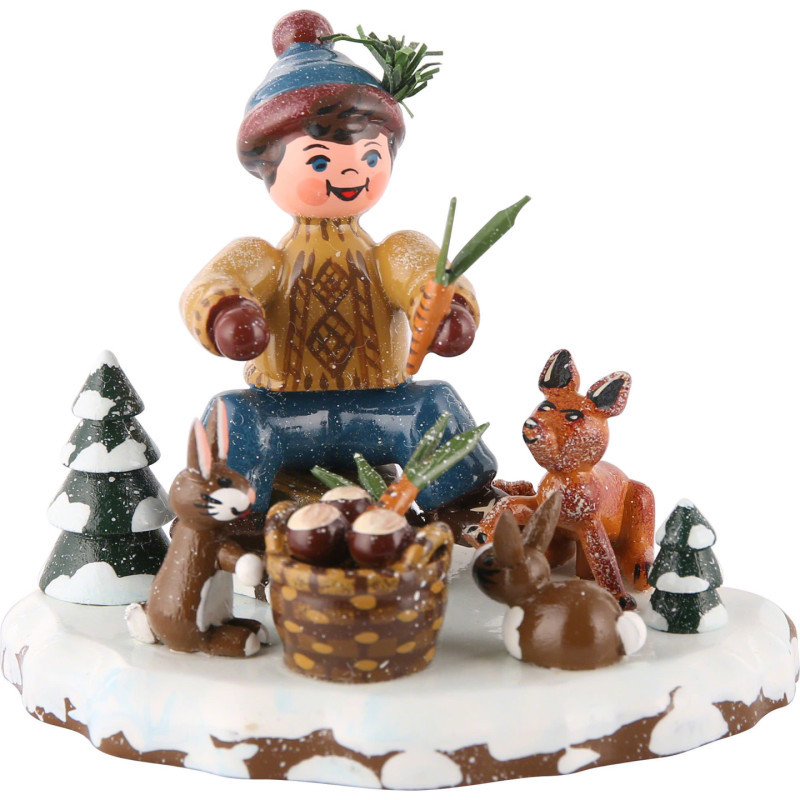 Winterkinder Tiere des Waldes - 7 cm