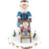 Winterkinder Mädchen mit Kinderschlitten - 7 cm