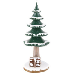 Winter Children Tree with Wood - 17 cm / 7 inch