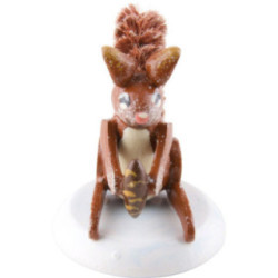 Winterkinder 4er-Set Eichhörnchen - 3 cm