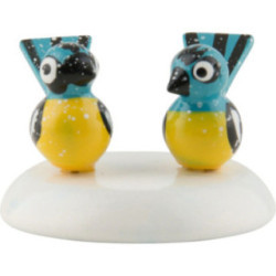 Winter Children Titmouse - Set of Six - 1,5 cm / 0,5 inch