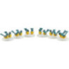 Winterkinder Meisenpaar - 6er-Set - 1,5 cm