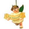 Christbaumschmuck Engel Frohe Weihnacht - 6 cm