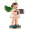 Angel with Concertina - 6,5 cm / 2,5 inch