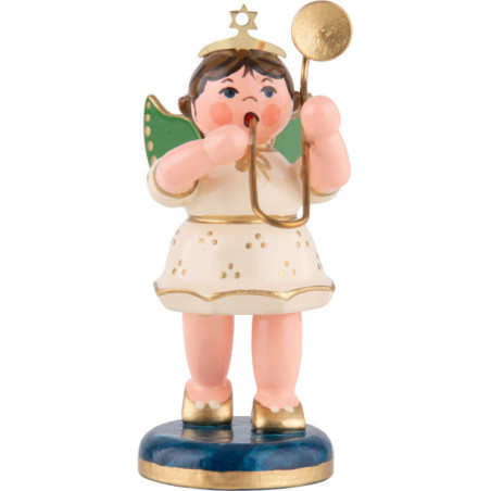 Engel mit Posaune - 6,5 cm