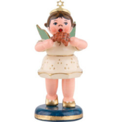 Engel mit Panflöte - 6,5 cm