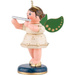 Angel with Transverse Flute - 6,5 cm / 2,5 inch