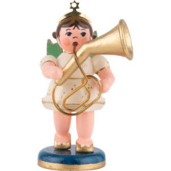 Engel mit Tenorhorn - 6,5 cm